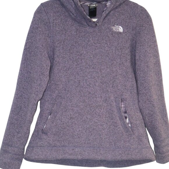The North Face Womens Purple Hooded Pullover Medium - Picture 6 of 8